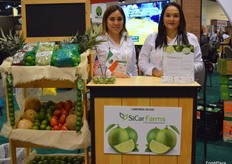 Sicar Farms, productores de limón mexicano y persa. Rocio Cobia y Marisa Puente representaron la empresa.