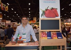 Ricardo Leon de Mission Frozenfoods, productores de berries, principalmente fresas.