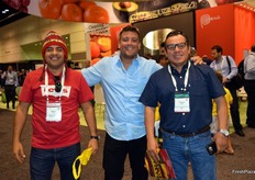 Marco Salazar de Quecha Frutos, Giancarlo Niño de Piura Agro y Roberto Salazar de Prima Fruta.
