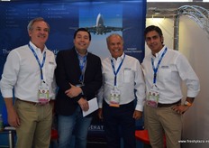 De Senator: Alfredo sepulveda, Giancarlo olmos, Cesar Abarca (Oppi)y Lorenzo Swett