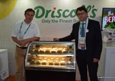 Driscoll son exportadores d arándanos de diferentes orígenes para el mundo. Sus representantes: Christian Simpfendorfer y Jean Franco Muñoz.