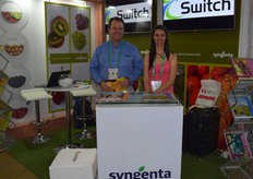 Sygenta representado por Felipe Quimaraes y Fiorella Gattini.