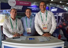 Fabián Velasquez, Luis Felipe Vega y Bournemouth Abdrabbo de Unitec.