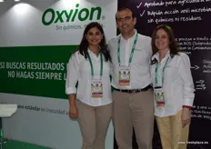 Representantes de Oxyion: Josefa Correa, Juan Pablo Avendaño y Cecilia Guzman.