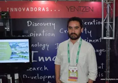 Juan Francisco Sepulveda de Yentzen. Ofrecen tecnología para la aplicación agrícola.