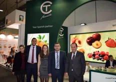 Equipo directivo y comercial de la empresa gallega TC Fruits.