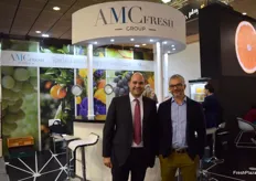 David Alba y Mateu Chilet, de Citrus Génesis, empresa de gestión de variedades protegidas propiedad de Grupo AMC.