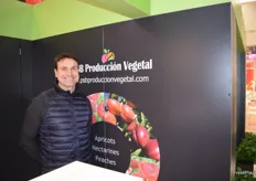 Stephane Buffat, gerente de PSB Producción Vegetal, obtentores y viveristas de variedades de frutal de hueso.