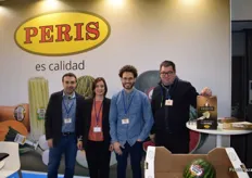 Equipo comercial y de marketing de la empresa valenciana Peris, en apuesta fuerte por el melón piel de sapo, así como de las frutas y hortalizas frescas cortadas.