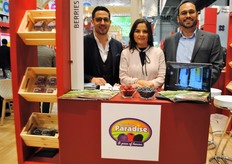 La compañia Berries Paradise de México Y el gerente de ventas, representante de ventas para Rusia y Europa y el CEO.