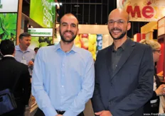 As well this year Maximiliano Derosas and Tiago Vasconcelos from Fruit Connection. La empresa tiene su sede en Holanda, pero estuvo presente en el stand de Costa Rica.