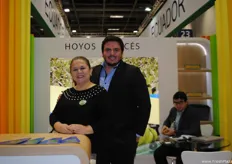 Freddy Hoyos G. de la empresa HoyosGarcés, Ecuador, y su madre.