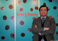 Gerardo A. López de Sofresco con la marca Berry Lovers.