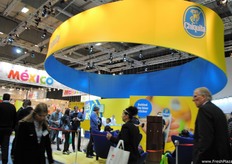 El impresionante stand de Chiquita.