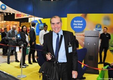 Giuseppe Antonio Aloe from Sopisco Fresh produce, Ecuador, como visitante en la feria.