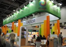 Ecuador también formó parte de la feria.