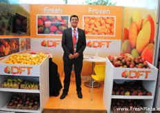 También estuvo presente Fabio Portillo, de DFT Mangos, que ofrece mangos frescos y congelados de las variedades Keitt, Kent, Tommy Atkins y Ataúlfo.
