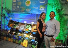 Betania Rosario y Troy Lorenzo de Prorural, germinado de la economía rural.