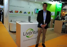 Diego Medina, de Liventus, Controlled & Modified Atmosphere Technologies.