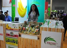 También México está trabajando en conseguir más aperturas en el mercado chino. En el pabellón mexicano también estuvo presente Nicté Manrique, de Prime Fruit.