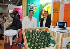 Daniel González Cárdenas y Carolina Lomeli, de aguacates DG Fresh, México.
