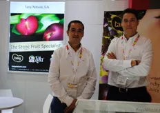 José María Naranjo y Atanasio Naranjo de Tany Nature, empresa española líder en exportación de fruta de hueso.