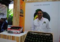 Raúl Valencia Grajeda, de La Casa del Aguacate, de México.