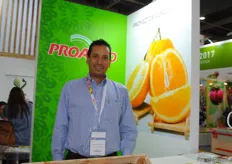 Gilberto Villegas Trujillo, de Proagro, intermediadora de Frutas y Proyectos Agrícolas en México.