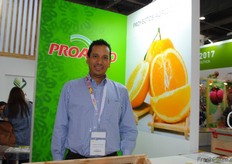 Gilberto Villegas Trujillo, de Proagro, intermediadora de Frutas y Proyectos Agrícolas en México.