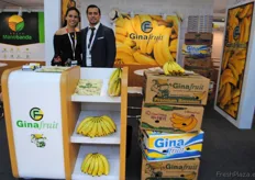 Gina y Hugo Castro, de la empresa ecuatoriana Ginafruit, conocida en el mercado de la banana.