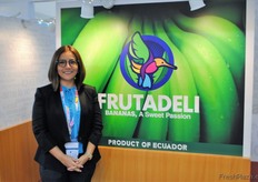 Sandra Monroy, presidenta de Frutadeli. Bananas, a sweet passion, de Ecuador.