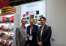 La empresa española Frutas Esther recibió muchas visitas.