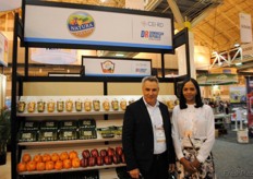 Yfrach Jacob y Kimberly López, de Natura Fields, la República Dominicana.