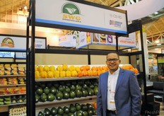 El último expositor dominicano es Samuel Villalona, de la empresa SWG Dominicana.