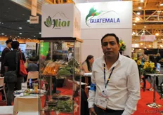 Josúe Raxtún Gonzales, de Aliar, cooperativa de pequeños productores de Guatemala.