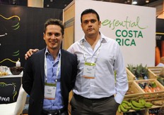 Carlos Llinas y Mauricio Arango, de Summar, empresa de servicios financieros de los Estados Unidos que apoya, por ejemplo, a empresas de Latinoamérica.