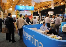 Argentina estuvo bien representada, como siempre, con las siguientes empresas: Agro Ruggeri, Berries Del Plata, C.O.P.E.X.E.U (comité de productores y exportadores hortofrutícolas a los Estados Unidos), Expofrut Argentina, Gramm Agropecuaria, Granadas Argentinas, Moño Azul, PAI (Productores Argentinos Integrados), Patagonian Fruits Trade y Tropical Argentina.