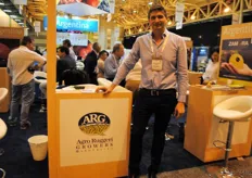 Mariano Ruggeri, de Agro Ruggeri Growers, productores argentinos de ajo.