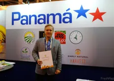 Andrew Winstead, de Simply Natural Harvest, de Panamá, conocidos por sus mangos amarillos, pero ahora también exportan aguacates.