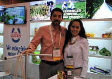 Adrián Ortega Durán y Carmen Elizarrarás, de Mr. Lucky, México.