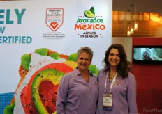 Maggie Bazart y Cassey Evans, de Avocados from Mexico.