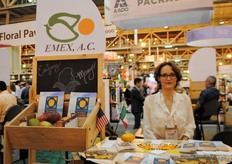 Ekatarina Voevódova, de EMEX, asociación de empacadores de mango de exportación, México.