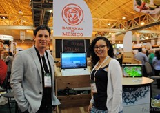 Héctor Gutiérrez y Angelina Romo, de Bananas de México.