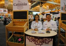 Alejandra Díaz y Reynol Martínez, de Catania, México.