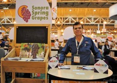 Juan Laborín Gómez, de la asociación de uvas de mesa de México.