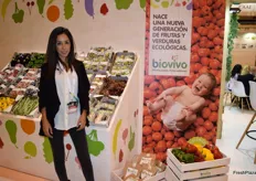 Silvia Llamas, Marketing Manager de Biovivo, de Haciendas Bio, la nueva marca de referencia para productos orgánicos en España y que pronto se estrenará en televisión.
