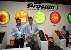 Pepe Álvarez y Fernando Matín, de Procam Bio, de Granada, especialistas desde hace más de 15 años en producción ecológica.