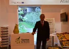 En el stand de Santos & Pereira se encontraba Vitor Santos, CEO de la empresa.