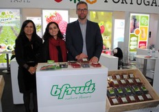 Fernanda Machado, Filipa Bragança y Gijs Hoogendoorn, de Bfruit, Portugal