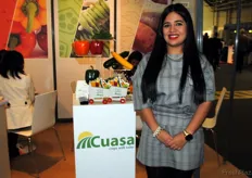 Abril Flores, de Cuasa, Honduras, conocida por su producción de okra